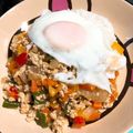 モチ好き過ぎて♪♪'s cooksnap of when they made 簡単美味いガパオライス.