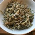 夏目隕石's cooksnap of when they made ✾超簡単！激旨じゃこネギみょうが✾.