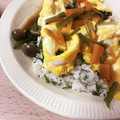 ikkkmt's cooksnap of when they made しらすときのこのあんかけ和風オムライス♡.