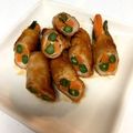 リリーメイ's cooksnap of when they made 野菜の豚肉巻きケチャップソース.
