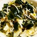 yukiwanko's cooksnap of when they made めんつゆでサッパリ和え物.