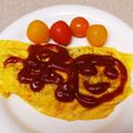 ♪たゆたゆ♪'s cooksnap of when they made 挽き肉のオムレツ.