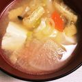 クックX7CT73☆'s cooksnap of when they made あったまーる♡具だくさん味噌汁★.