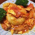 swk_sh's cooksnap of when they made まるごと新玉ねぎの肉詰め★トマトソース煮.