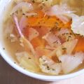 あさここなっつ's cooksnap of when they made 時短！簡単！家族絶賛☆コンソメスープ☆.