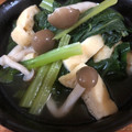 クックえみりん☆'s cooksnap of when they made 小松菜とブナシメジと油揚げの白だし煮.