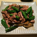 クック6HTW5W☆'s cooksnap of when they made 茄子としし唐と豚の味噌炒め.