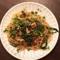 まいっちんぐ♪松子's cooksnap of when they made 酒呑みにピッタリ♡簡単 イカの塩辛パスタ.