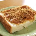 しじみごはん's cooksnap of when they made ごまきなこピーナッツバタートースト.