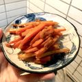梅里うめこ's cooksnap of when they made にんじんとじゃが芋のピリ辛炒め.