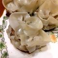 mihomiho55's cooksnap of when they made 包み方簡単♪たっぷりキャベツのローズ餃子.