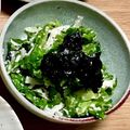 mee512's cooksnap of when they made 包丁要らず！レタスと豆腐の韓国海苔サラダ.