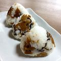 chi−ちゃん's cooksnap of when they made 蓮根とおにぎり昆布のおにぎり♪2.