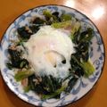ゆすひと's cooksnap of when they made ★ほうれん草とシーチキンの巣籠もり★.
