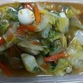☆ゆなふみ☆'s cooksnap of when they made 中華丼（八宝菜）.