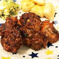 mokomokomokotan's cooksnap of when they made サバ＆野菜で♪揚げだんご.