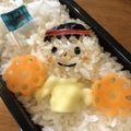 さちこっぺのぺ's cooksnap of when they made 運動会♡キャラ弁.
