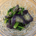 こぶ99's cooksnap of when they made なすとほうれん草のわさび醤油和え.