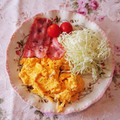 ☆AMR☆'s cooksnap of when they made ＊トロトロマヨマヨスクランブルエッグ＊.