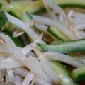 めかにか's cooksnap of when they made もやしとキュウリの甘酢味。.
