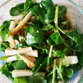 307号室's cooksnap of when they made ごま油香るクレソンとちくわの和え物.