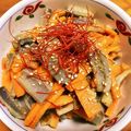 モケ缶's cooksnap of when they made シャキシャキ♪蓮根のきんぴら☆.