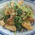 柊さくら's cooksnap of when they made 水菜と油揚げのツナ梅おひたし.