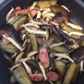 クックBOKSLN☆'s cooksnap of when they made ウィンナーを入れた茄子としめじの炒め煮.