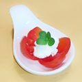り～たん。's cooksnap of when they made ミニトマトとクリームチーズのカプレーゼ.