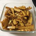 yukaaaaaaa322's cooksnap of when they made 冷凍保存OK！筍から惣菜しなちくメンマ.