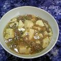 【あちこ】's cooksnap of when they made ☆ﾋﾟﾘ辛な濃うま麻婆豆腐☆.