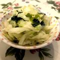 ごくうくん's cooksnap of when they made 超～簡単！キャベツとワカメの中華サラダ☆.