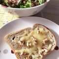 あたむ❤189's cooksnap of when they made チーズハニーウォールナッツトースト.