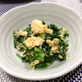 フジぽん's cooksnap of when they made *ニラと桜エビと炒り卵のサラダ*.