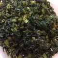 クック3BRR3E☆'s cooksnap of when they made 人参葉の炒り煮.