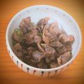 ｅｋ４'s cooksnap of when they made 簡単！おつまみに！砂肝のポン酢合え.