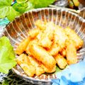 makichihua's cooksnap of when they made 簡単おつまみ 長芋のフライドポテト.