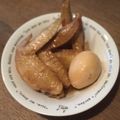 涼月花's cooksnap of when they made 手羽先とゆで卵の照り煮.