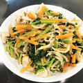 こちたな's cooksnap of when they made 4種野菜とささみのナムル.