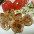 ねこはがき's cooksnap of when they made 焼きシュウマイ.