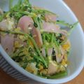 はるくんラブ's cooksnap of when they made 青臭さが消える！豆苗炒め♪.