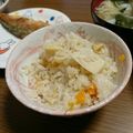 いちご0222's cooksnap of when they made もち麦でおこわ風✤タケノコご飯.