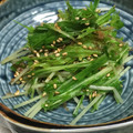 yummy?'s cooksnap of when they made 水菜のごまおかか和え.
