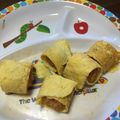 ばなちゃん666's cooksnap of when they made 離乳食 簡単一口オムライス.