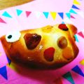 ｔｏｍｏ＊ｔｏｍｏ's cooksnap of when they made こどもの日に♪こいのぼりパン.