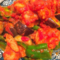 cook☆mi's cooksnap of when they made 美味しさ2倍！とり唐揚げのラタトゥイユ煮.