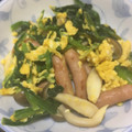 kotorinpi's cooksnap of when they made ほうれん草とソーセージのたまご炒め.