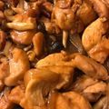 あすか0911's cooksnap of when they made 簡単！☆鶏肉としめじの焼肉ソテー☆.