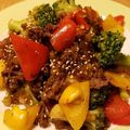まるちぇんろ's cooksnap of when they made 牛肉とブロッコリーのオイスター炒め.