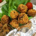 どんち〜's cooksnap of when they made えびとレンコン＊いがぐり揚げ.